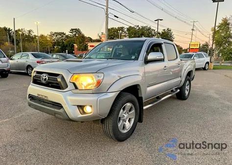2013 Toyota Tacoma Double Cab from USA, damaged, VIN 3TMLU4EN6DM109174